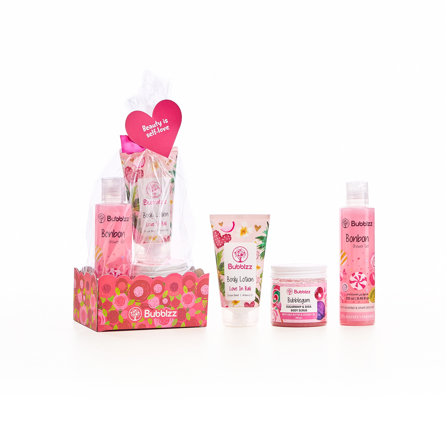 مجموعة هدايا مخصصة لعيد الحب