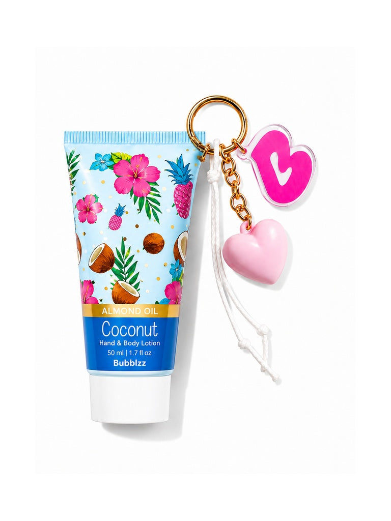 Mini Lotion Coconut Key Chain